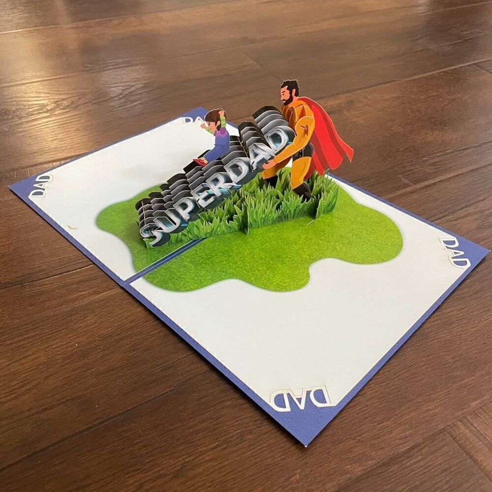 3D Birthday card for him/her - Picture 3 of 4